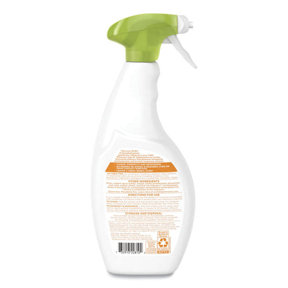 Botanical Disinfecting Multi-Surface Cleaner, Lemongrass Citrus Scent, 26 oz Spray Bottle, 8/Carton
