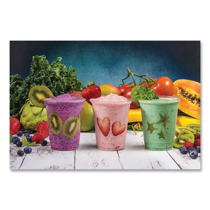 Ultra Clear PET Cups, Practical Fill, 12 oz to 14 oz, Plastic, 50/Bag, 20 Bags/Carton