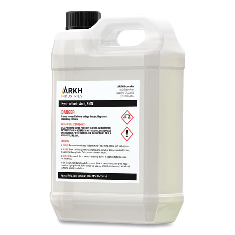 UltraDuty GHS Chemical Waterproof and UV Resistant Labels, 4 x 4, White, 4/Sheet, 50 Sheets/Box