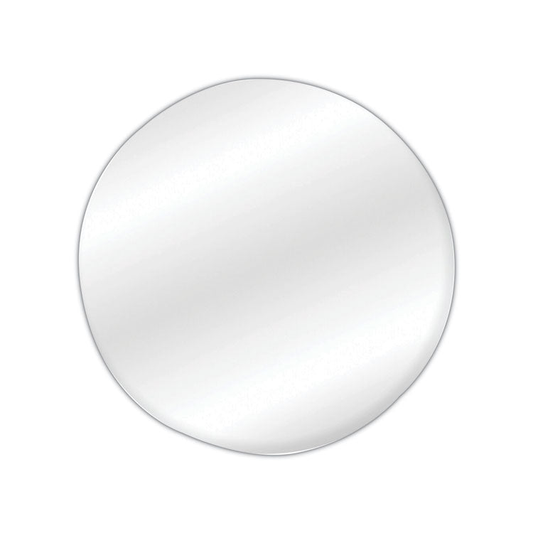 Restickable Mounting Tabs, Holds Up to 0.6 lb, 0.88" Pre-Cut Circles, Clear, 18/Pack