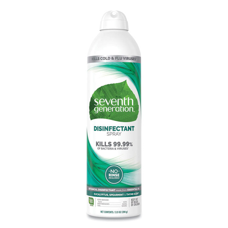 Disinfectant Sprays, Eucalyptus/Spearmint/Thyme Scent, 13.9 oz, Spray Bottle