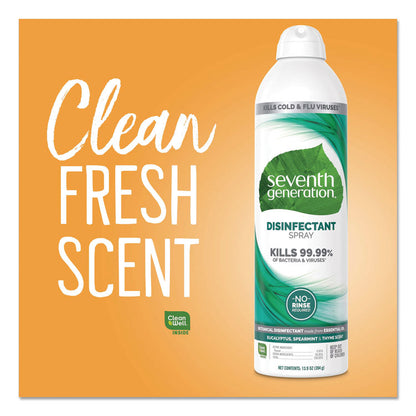Disinfectant Sprays, Eucalyptus/Spearmint/Thyme Scent, 13.9 oz, Spray Bottle