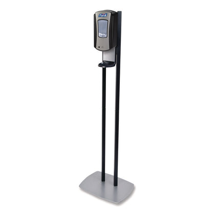 LTX-12 Dispenser Floor Stand, 1,200 mL, 13.5 x 5 x 28.5, Graphite