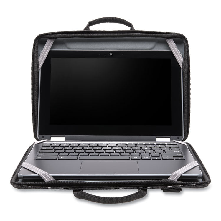 LS520 Stay-On Case for Chromebooks and Laptops, Fits Devices Up to 11.6", EVA/Water-Resistant, 13.2 x 1.6 x 9.3, Black