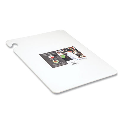 Cut-N-Carry Color Cutting Boards, Plastic, 20 x 15 x 0.5, White