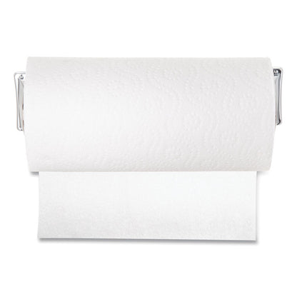 Perforated Roll Towel Dispenser for 11 inch Roll, 13.25 x 4.63 x 2.88, Chrome