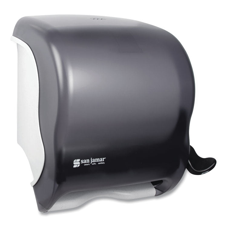Element Lever Roll Towel Dispenser, Classic, 12.5 x 8.5 x 12.75, Black Pearl