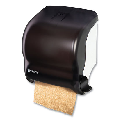 Element Lever Roll Towel Dispenser, Classic, 12.5 x 8.5 x 12.75, Black Pearl