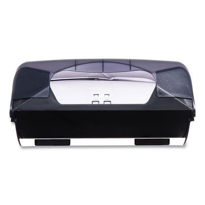 Large Capacity Ultrafold Multifold/C-Fold Towel Dispenser, Oceans, 11.75 x 6.25 x 18, Transparent Black Pearl