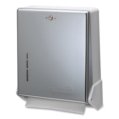True Fold C-Fold/Multifold Paper Towel Dispenser, 11.63 x 5 x 14.5, Chrome