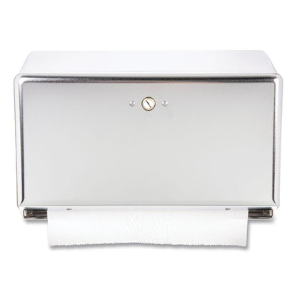 Mini C-Fold/Multifold Towel Dispenser, 11.13 x 3.88 x 7.88, Chrome