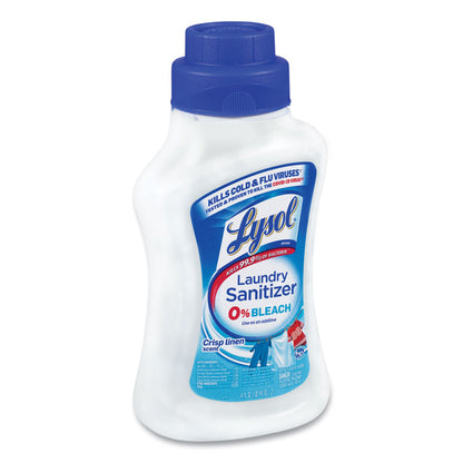 Laundry Sanitizer, Liquid, Crisp Linen Scent, 41 oz, 6/Carton