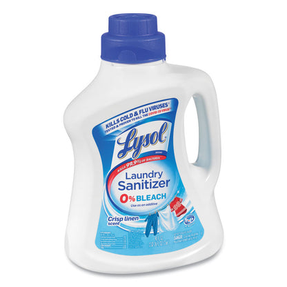 Laundry Sanitizer, Liquid, Crisp Linen Scent, 90 oz, 4/Carton