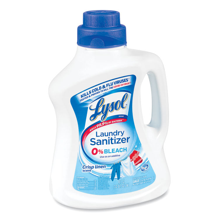 Laundry Sanitizer, Liquid, Crisp Linen Scent, 90 oz
