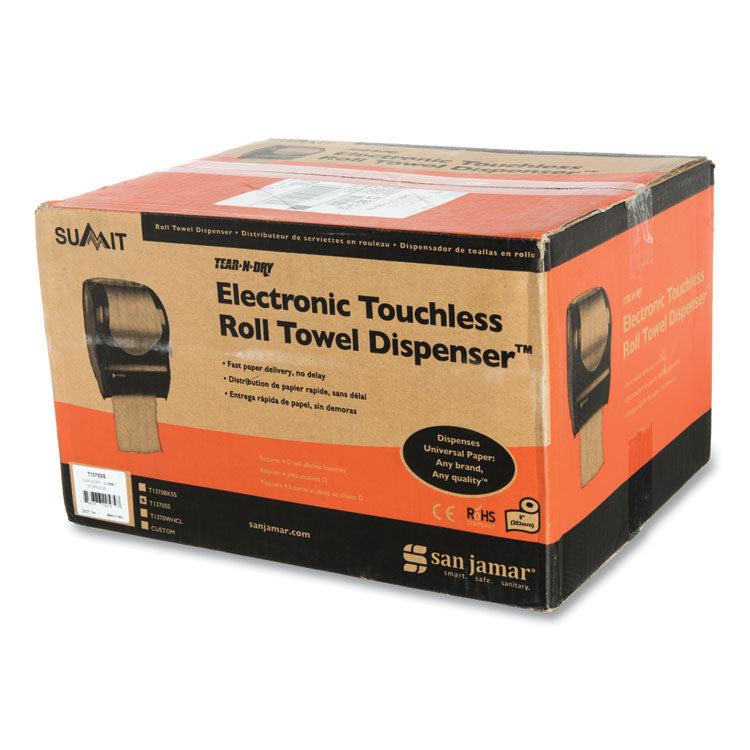 Tear-N-Dry Touchless Roll Towel Dispenser, 16.75 x 10 x 12.5, Silver