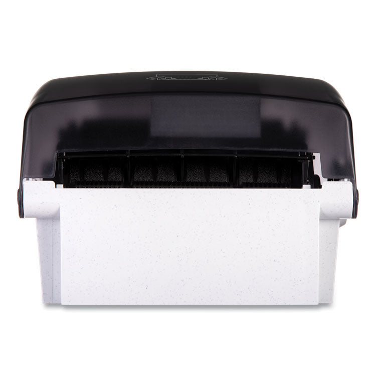 Simplicity Mechanical Roll Towel Dispenser, 15.25 x 13 x 10.25, Black