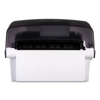 Simplicity Mechanical Roll Towel Dispenser, 15.25 x 13 x 10.25, Black