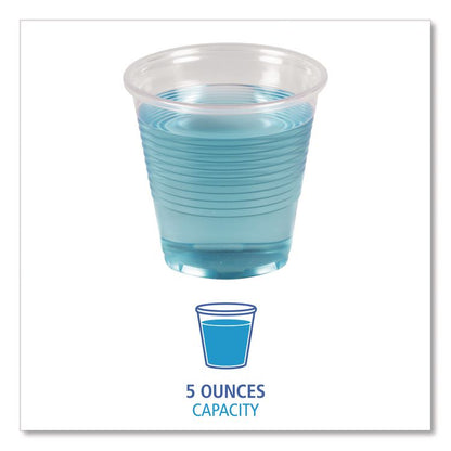 Translucent Plastic Cold Cups, 5 oz, 100/Pack