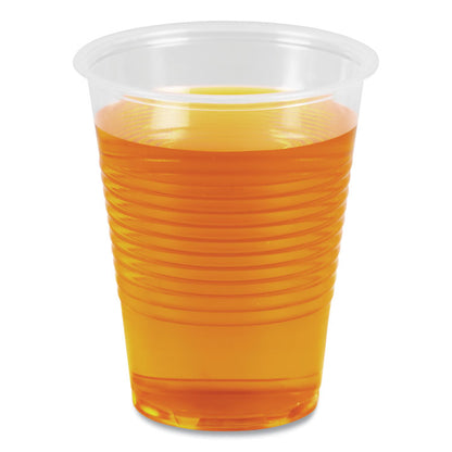 Translucent Plastic Cold Cups, 10 oz, 100/Pack