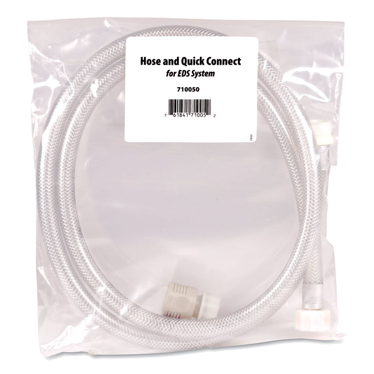 PDC Hose Kit, 0.5" Hose Diameter, 0.5" x 6 ft, Clear/Green