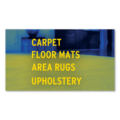 High Traffic Carpet Cleaner, Mild Scent, 1 gal Can, 4/Carton