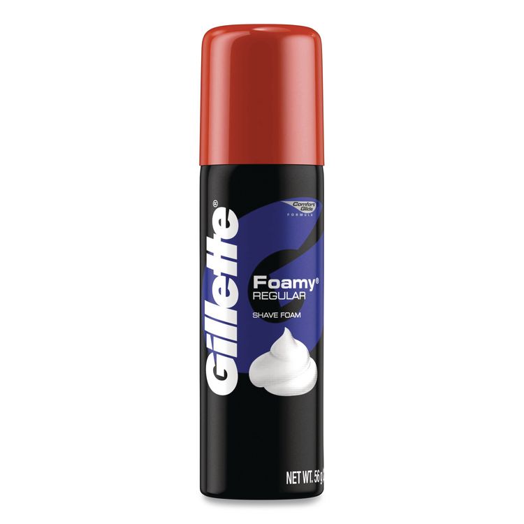 Foamy Shave Cream, Original Scent, 2 oz Aerosol Spray Can, 48/Carton