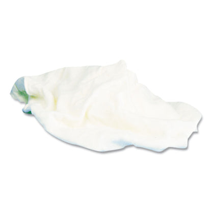 Multipurpose Reusable Wiping Cloths, Cotton, 5 lb Box, Assorted Sizes and Colors