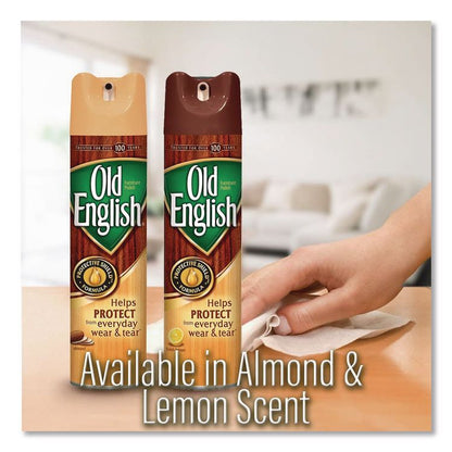 Furniture Polish, Fresh Lemon Scent, 12.5 oz Aerosol Spray