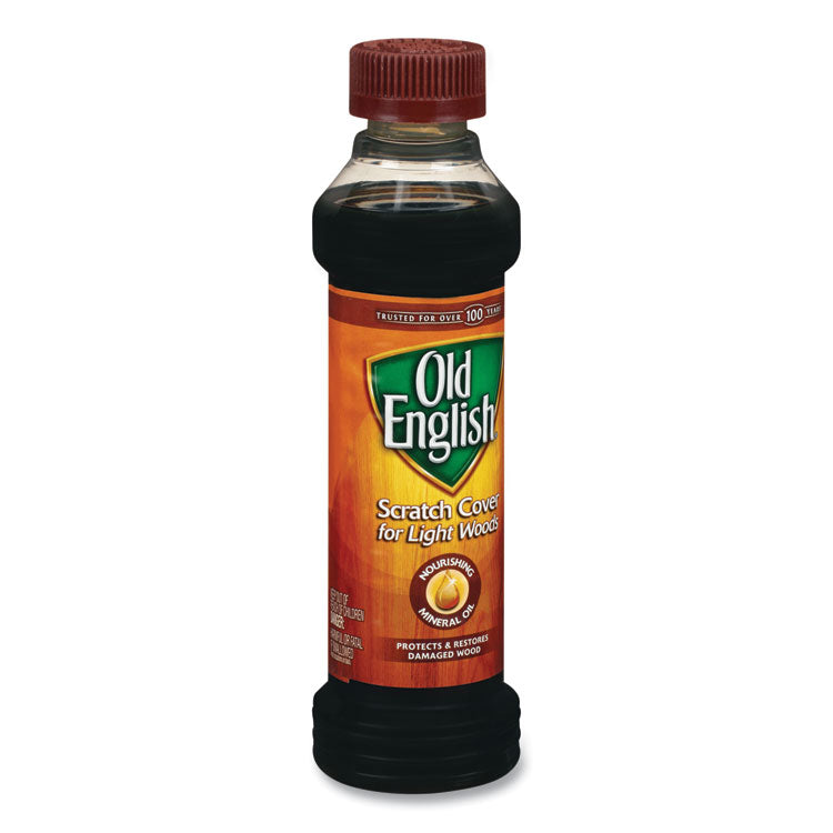 Furniture Scratch Cover, For Light Wood, Unscented,  8 oz Bottle