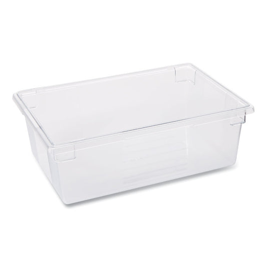 Food/Tote Boxes, 12.5 gal, 26 x 18 x 9, Clear, Plastic