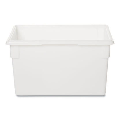 Food/Tote Boxes, 21.5 gal, 26 x 18 x 15, White, Plastic