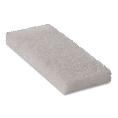 Octopus Light Duty Cleaning Pad, 5" x 9", White, 20/Carton