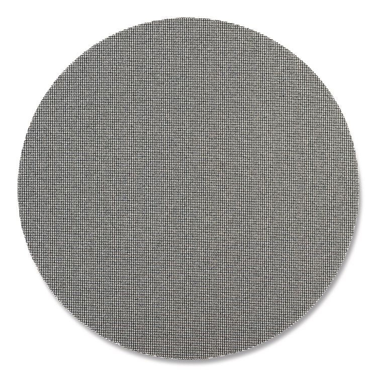 Sand Screen Discs, 20" Dia, 150 Grit, Black, 10/Carton