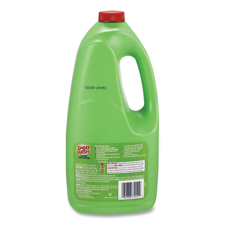 Pre-Treat Refill, Unscented, 60 oz Bottle, 6/Carton