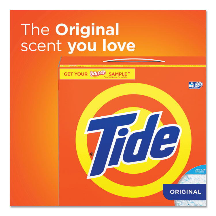 Powder Laundry Detergent, HE Compatible, Original Scent, 129 oz Box, 2/Carton
