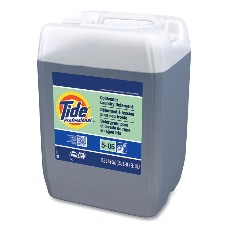 Coldwater Laundry Detergent, Tide Original Scent, 5 gal Closed-Loop Plastic Container