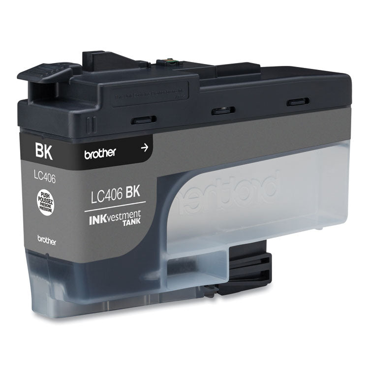 LC406BKS INKvestment Ink, 3,000 Page-Yield, Black