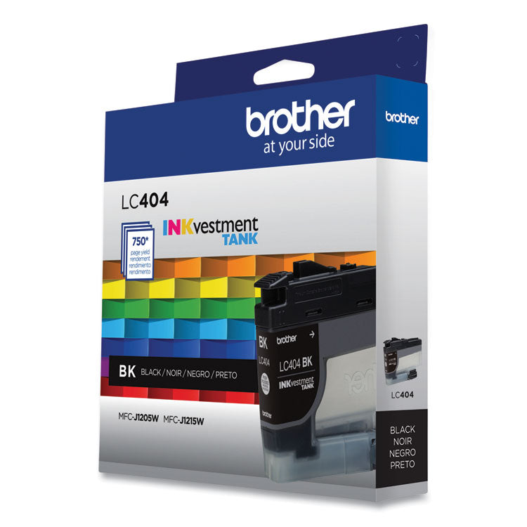 LC404BKS INKvestment Ink, 750 Page-Yield, Black