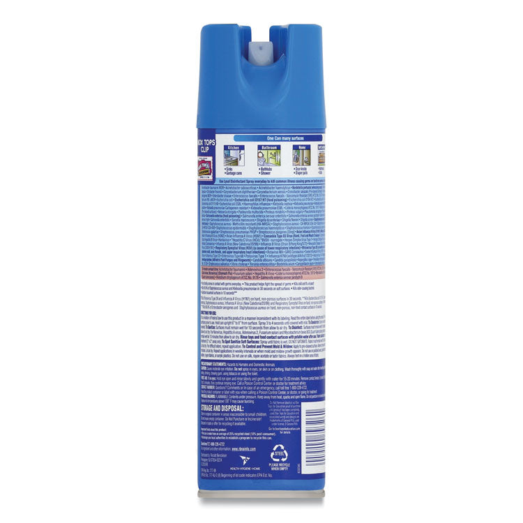 Disinfectant Spray, Spring Waterfall Scent, 19 oz. Aerosol Spray