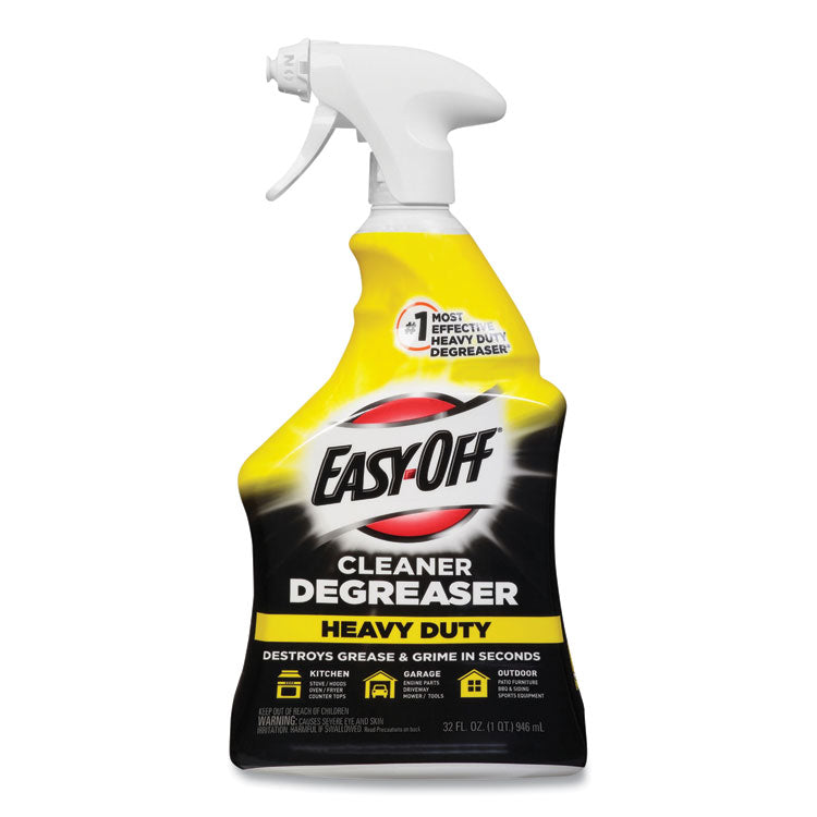 Heavy Duty Cleaner Degreaser, 32 oz Trigger Spray Bottle