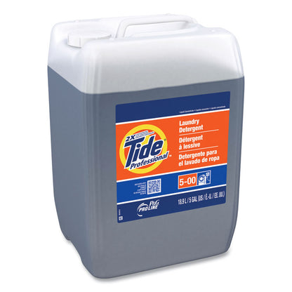 Pro 2x Liquid Laundry Detergent, Tide Original Scent, 5 gal Pail