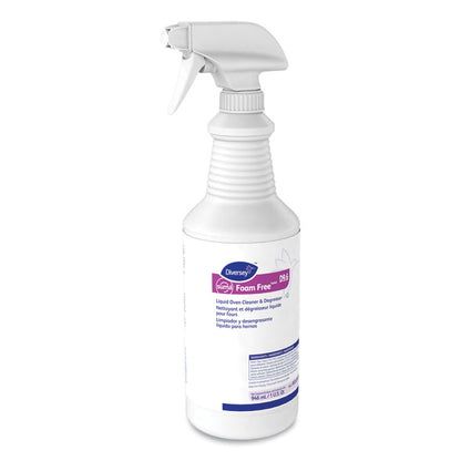 Suma Foam Free D9.6 Liquid Oven Cleaner and Degreaser, 32 oz Bottle, 12/Carton