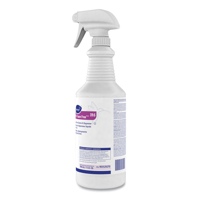 Suma Foam Free D9.6 Liquid Oven Cleaner and Degreaser, 32 oz Bottle, 12/Carton