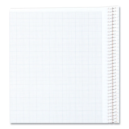 Engineering and Science Notebook, Quadrille Rule (10 sq/in), White Cover, (60) 11 x 8.5 Sheets