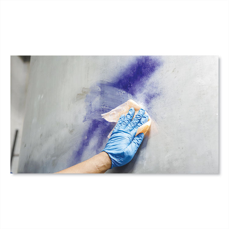 Graffiti and Spray Paint Remover Towels, Citrus, 10 x 12, Neutral Scent, White/Orange, 30/Canister, 6 Canisters/Carton
