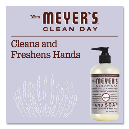 Clean Day Liquid Hand Soap, Lavender Scent, 12.5 oz, 6/Carton