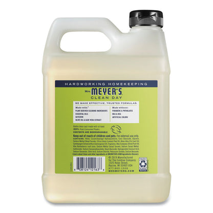 Clean Day Liquid Hand Soap Refill, Lemon Scent, 33 oz, 6/Carton