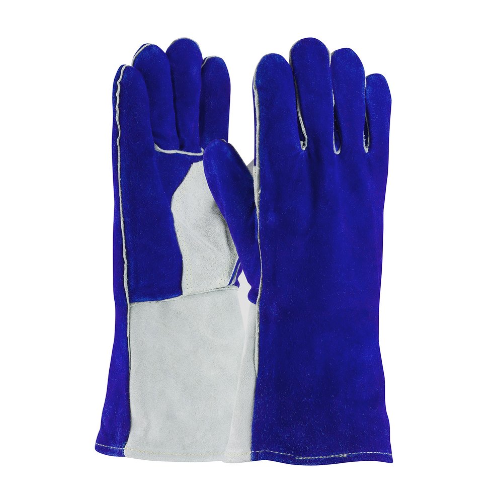 PIP Sup. COW Leather Welderglove W/COTT/FOAM Lining, 12 Pairs/Pack
