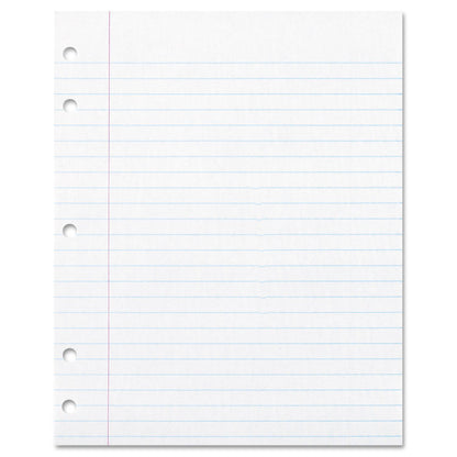 Ecology Filler Paper, 3-Hole, 8 x 10.5, Wide/Legal Rule, 150/Pack