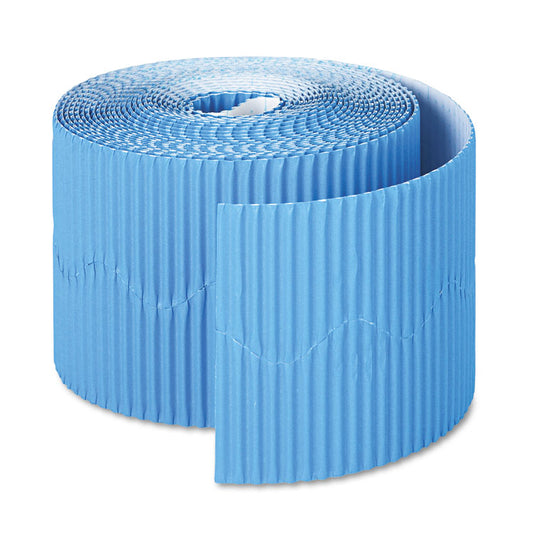 Bordette Decorative Border, 2.25" x 50 ft, Brite Blue